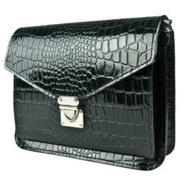 Кожаная женская сумка Vicentina dark green (арт. 8038-11)